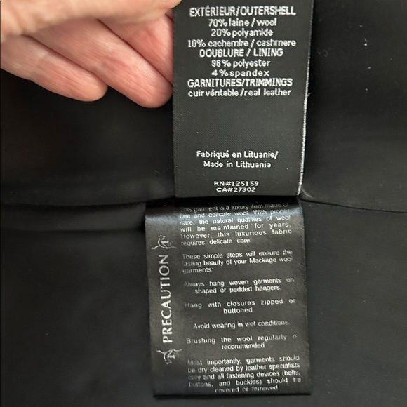 Mackage Wool Peacoat - Picture 8 of 16